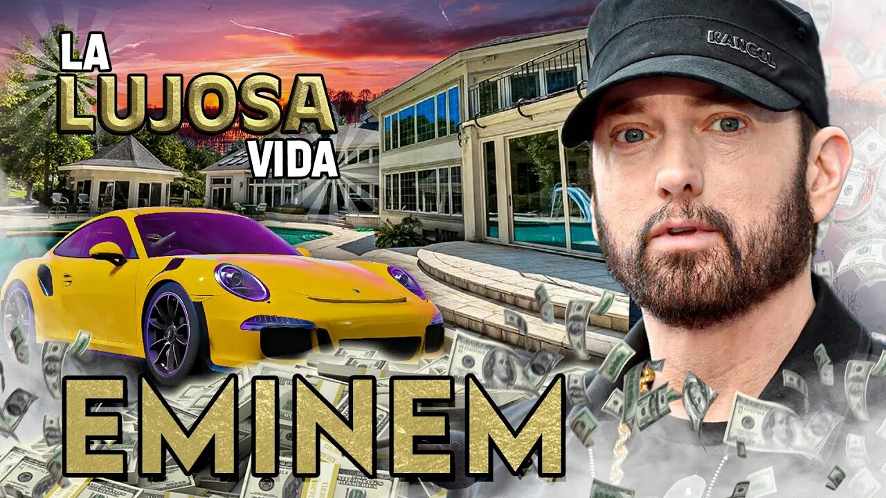 EMINEM | La Lujosa Vida | ¿Cómo gasta sus $230 millones de dólares? 🤑