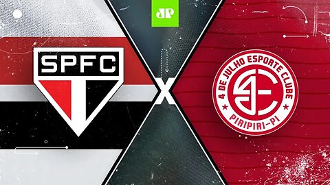 São Paulo 9 x 1 4 de Julho - 08/06/2021 - Copa do Brasil