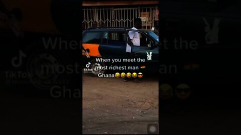 The Richest Ship Dealer In Ghana First Time seen In A Taxi 🚖 #shorts