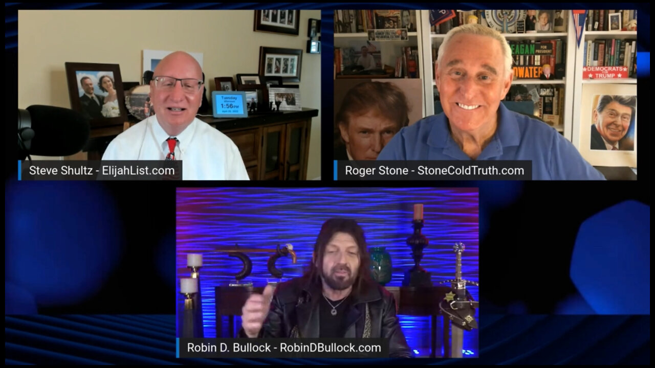 SPECIAL BROADCAST WITH ROBIN BULLOCK AND ROGER STONE!