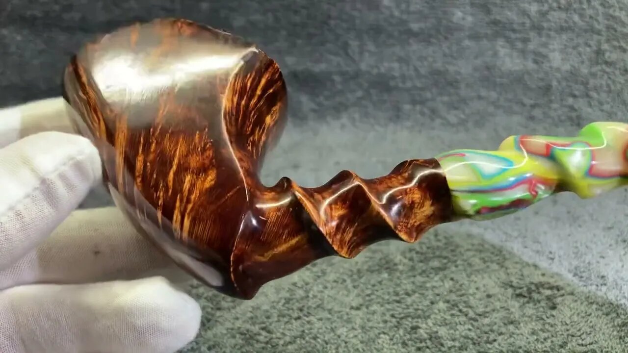 LCS Briars pipe 692 freeform spiral