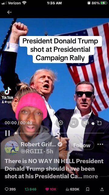 There is NO WAY IN HELL President Donald Trump should have been shot at his Presidential Campaign Ra