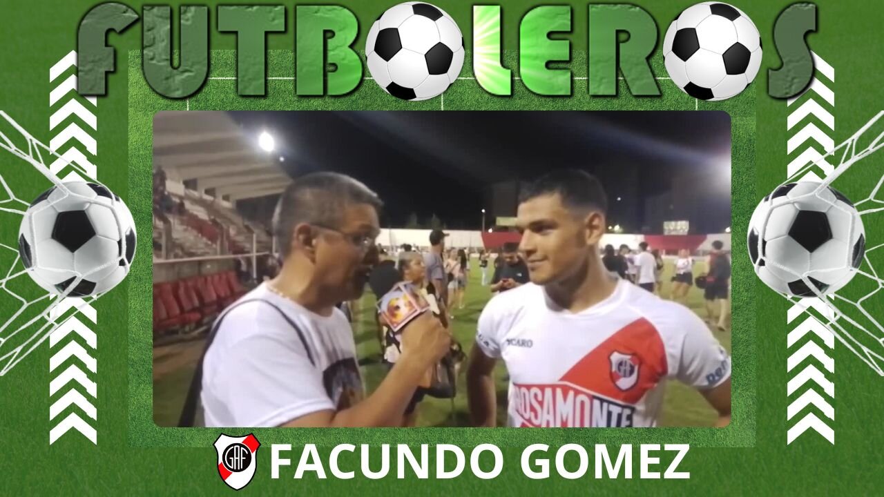 Entrevista a Facundo Gómez-Post Partido-Guarani Antonio Franco vs. River Plate de Santa Rita