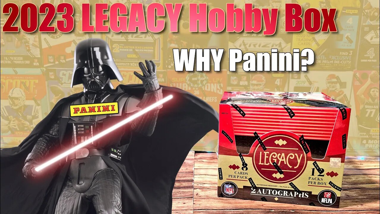 YOU CAN'T ALWAYS GET WHAT YOU WANT | 2023 Legacy Football Hobby Box - Panini Strikes Back