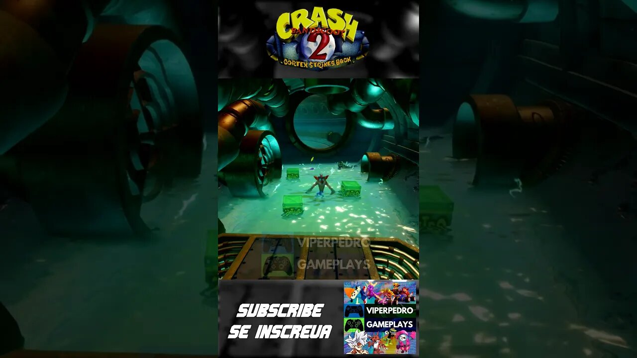 The Eel Deal (All Gems) | Crash Bandicoot 2 (N. Sane Trilogy) | Parte 2/7 #crashbandicoot