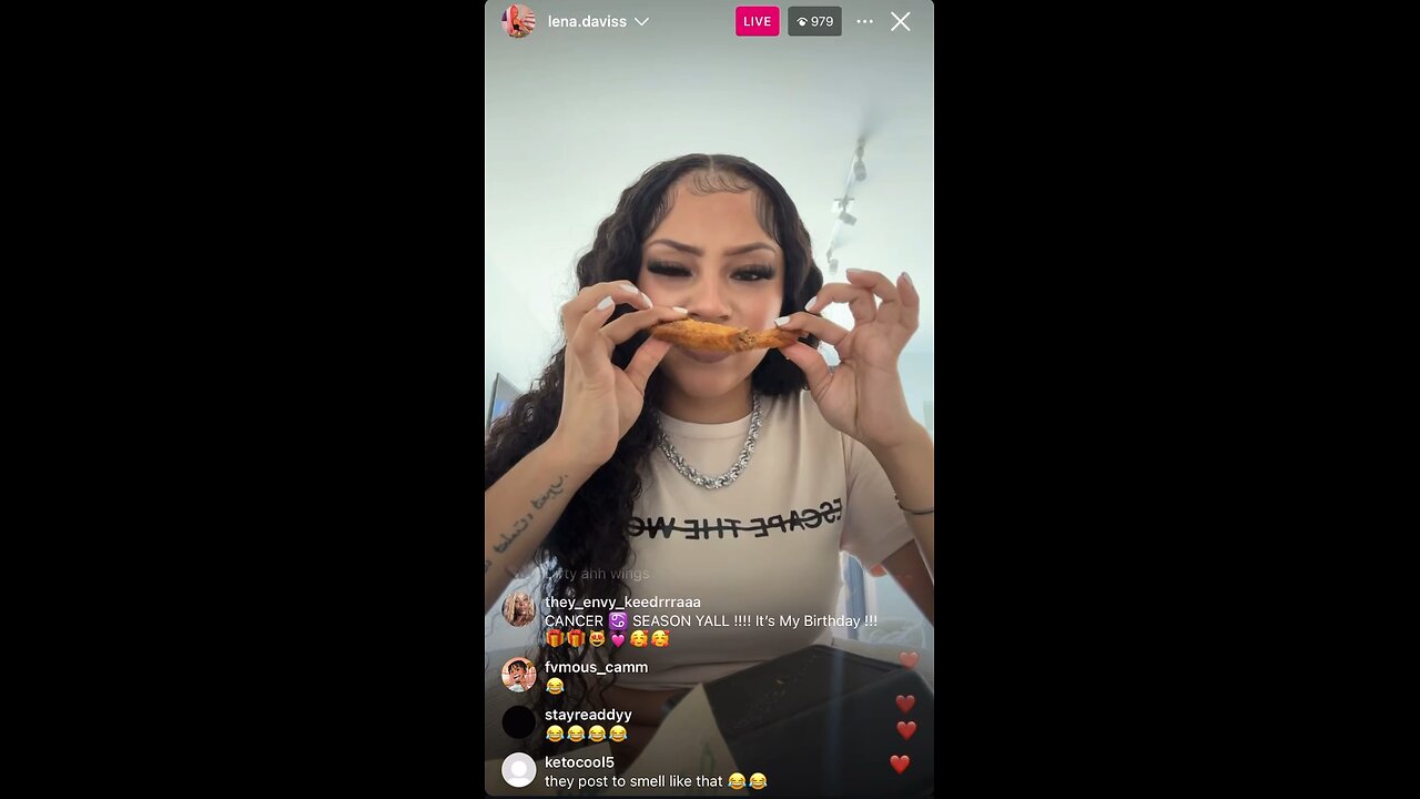 LENA DAVISS INSTAGRAM LIVE STREAM (06/21/24)