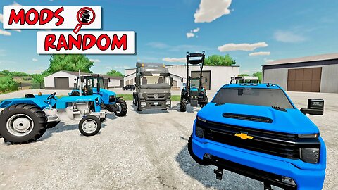 FS22 | un MERCEDES ACTROS, un TRACTOR SERBIO, una CHEVROLET y un MTZ | PC | MODS