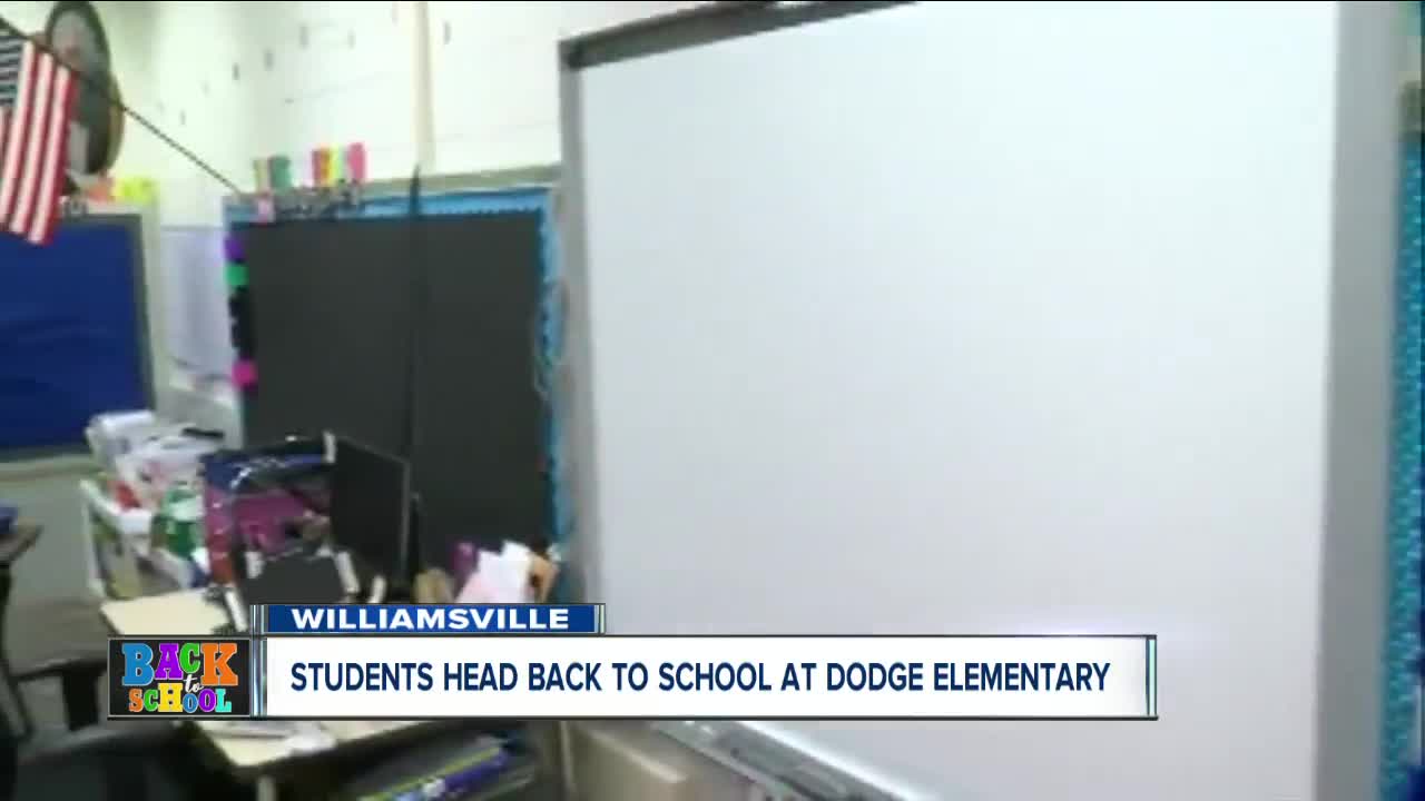 Teachers also being taught at Dodge Elementary