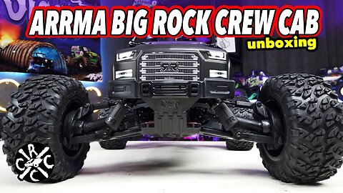 2020 ARRMA Big Rock Crew Cab V3 In-Depth Unboxing and ESC Programming