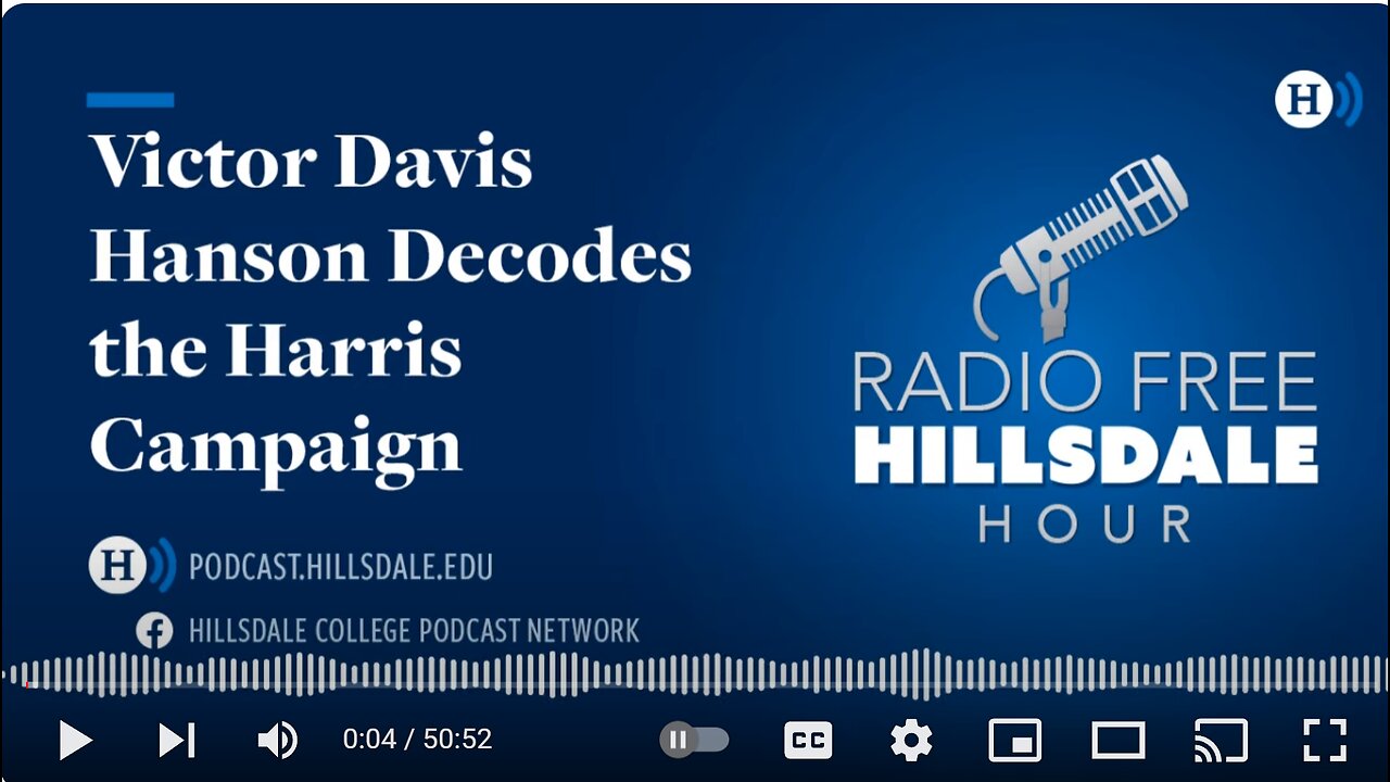 Victor Davis Hanson Decodes the Harris Campaign