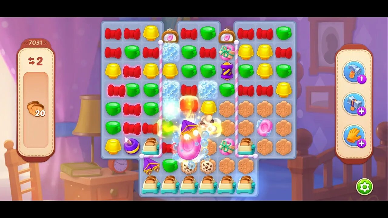 Playrix Homescapes Gameplay Walkthrough Level 7031