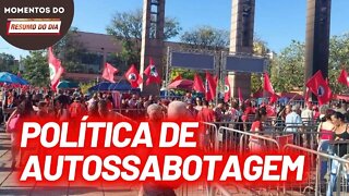 Manifestantes reclamam de revista em ato no Rio de Janeiro | Momentos do Resumo do Dia