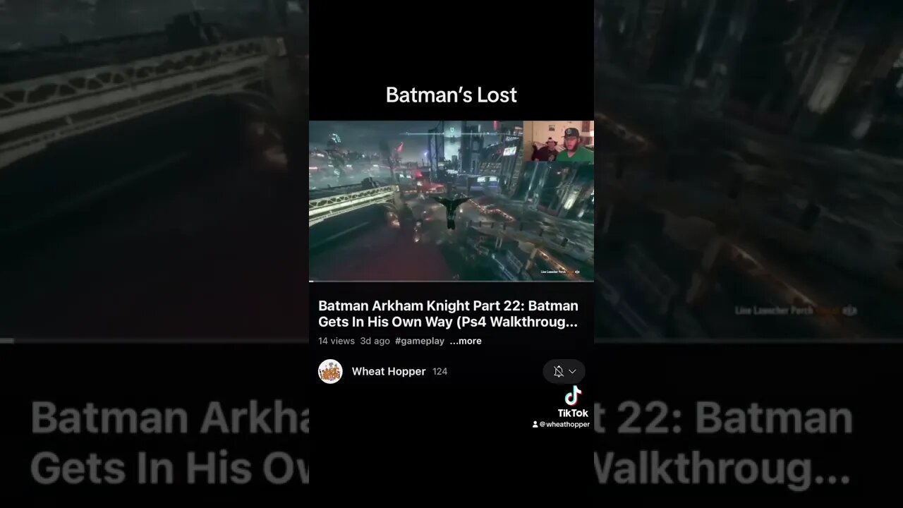 #gaming #batmanarkhamknight #arkhamknight #videogameplaythrough #tiktok #batman