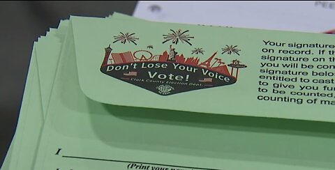 Results slow in NV's first mail-in ballot statewide primary