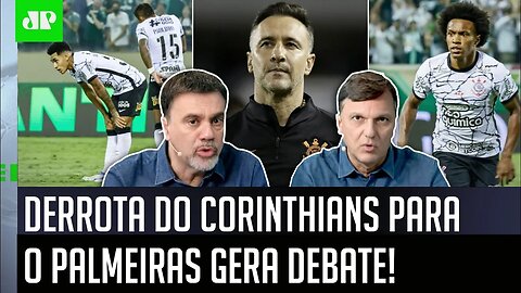 "É LADAINHA! NÃO VENHAM com essa história de..." DERROTA do Corinthians pro Palmeiras GERA DEBATE!