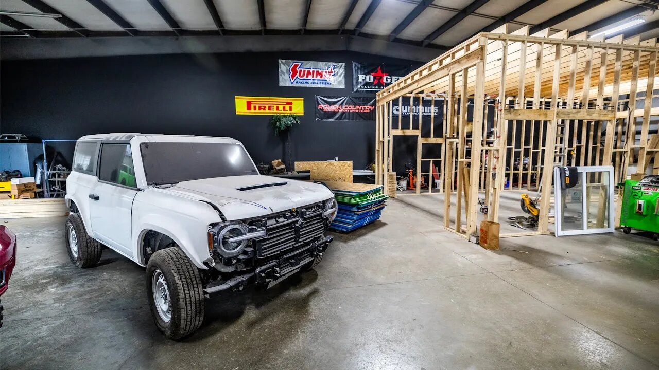 Building a Paint Booth So I Can Finally Paint My Bronco!!
