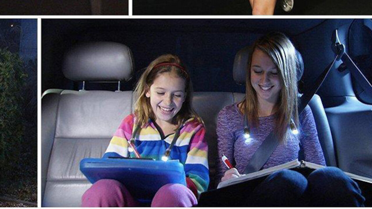 Convenient Flexible Neck Reading Bright Light Lamp