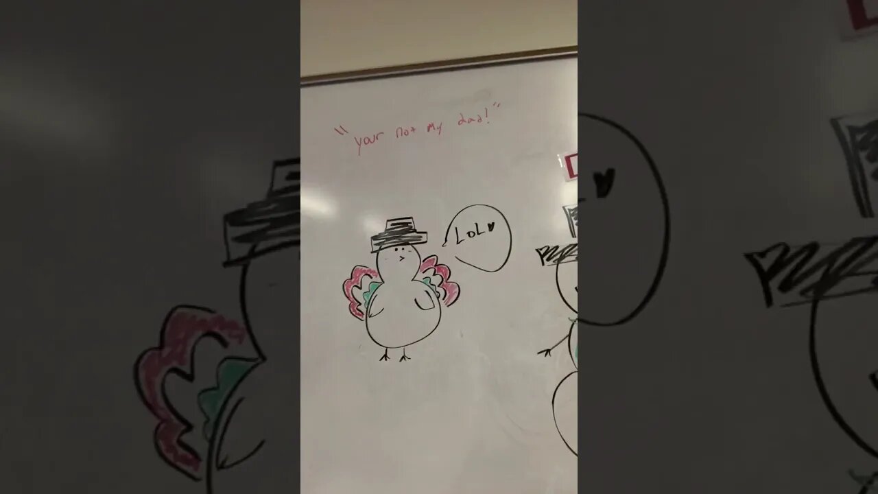 “Your not my dad!” #trending #vine #turkeywhiteboard