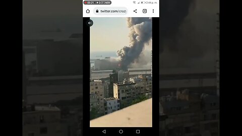 Mejores tomas de la explosión en Beirut.