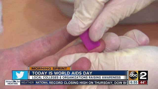 University of Maryland Medical Center offering free HIV tests for World Aids Day