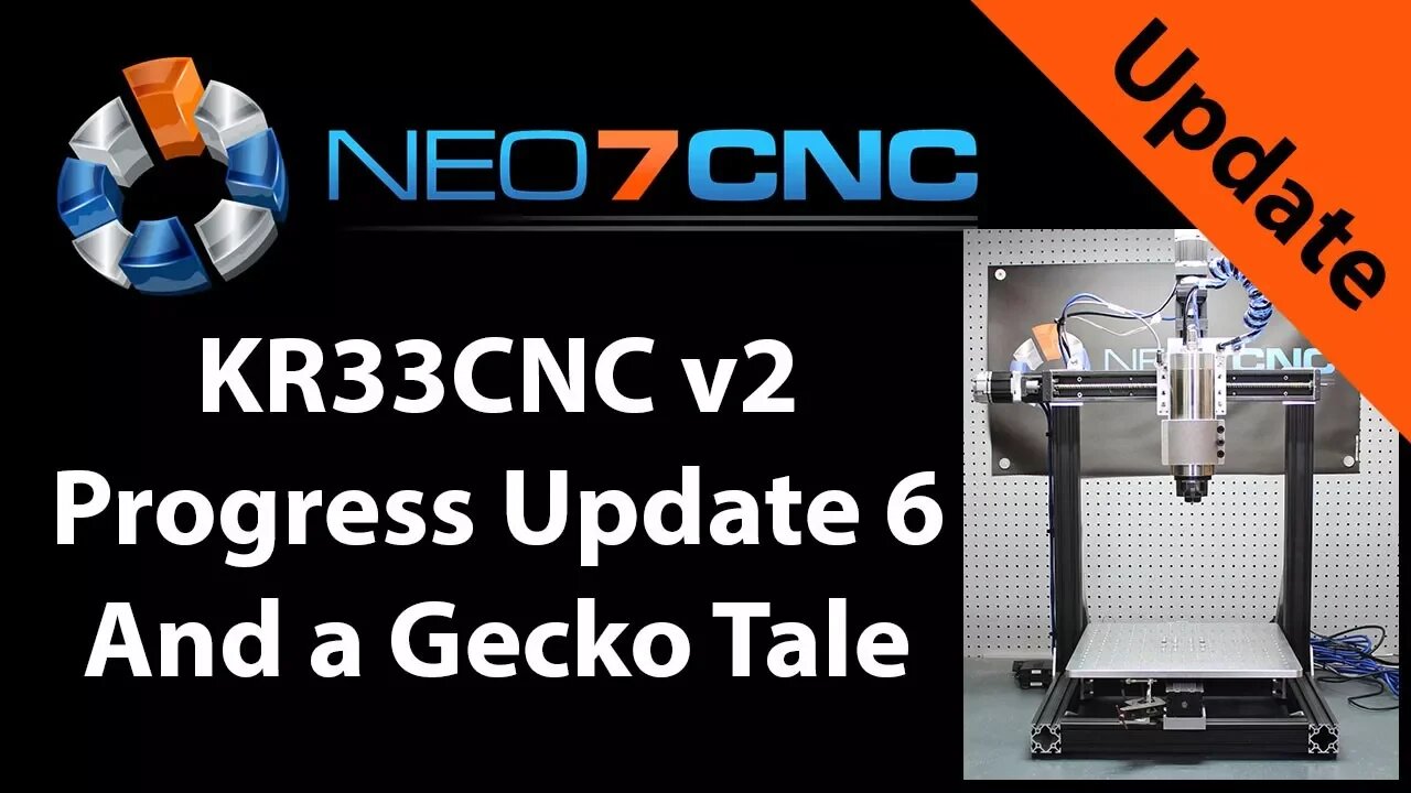 KR33CNCv2 Update 6 And a Gecko Tale - Neo7CNC.com