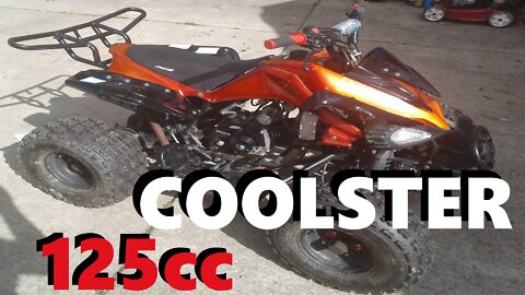 Coolster 4 wheeler Quad New Chain New Carburetor