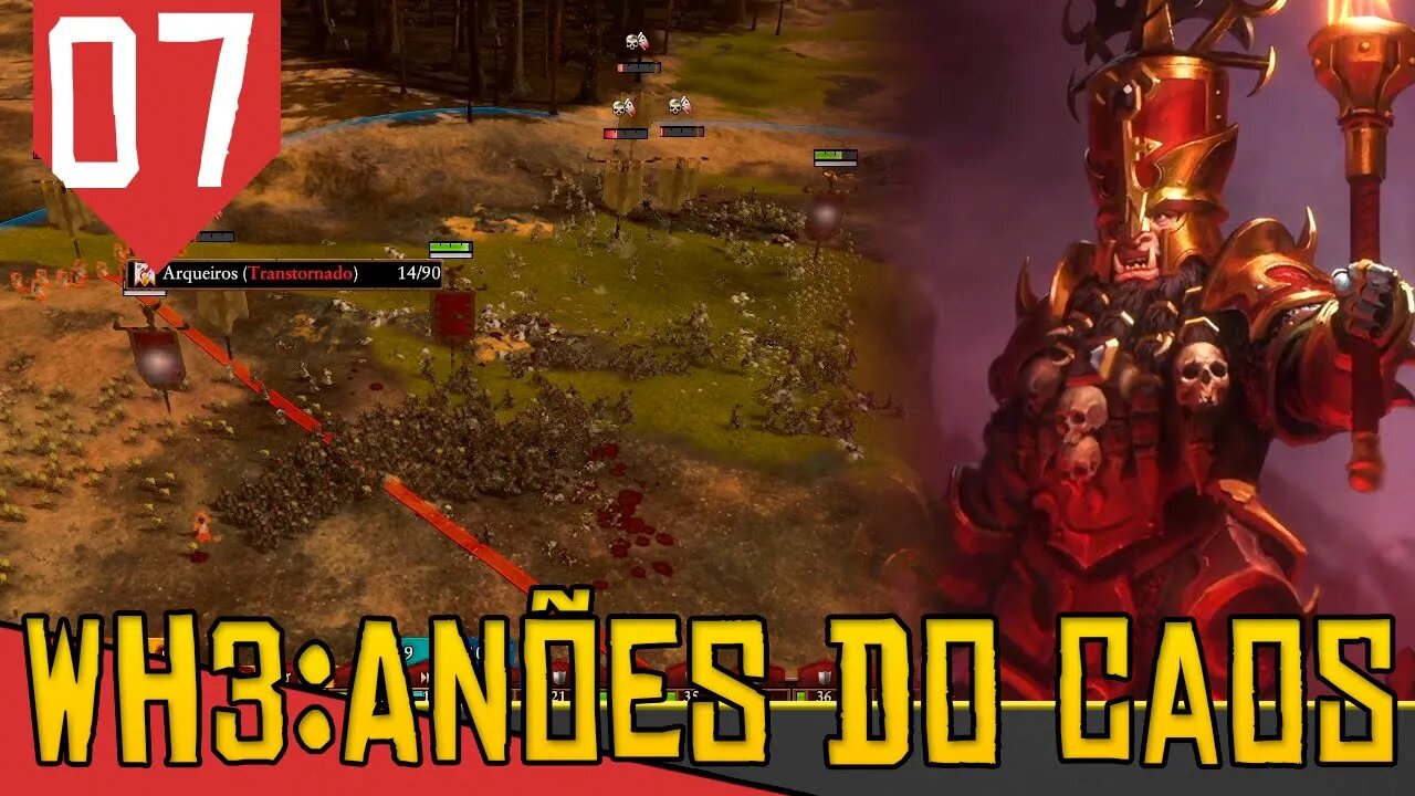 Perdendo Feio - Total War Warhammer 3 Anões do Caos #07 [Gameplay PT-BR]