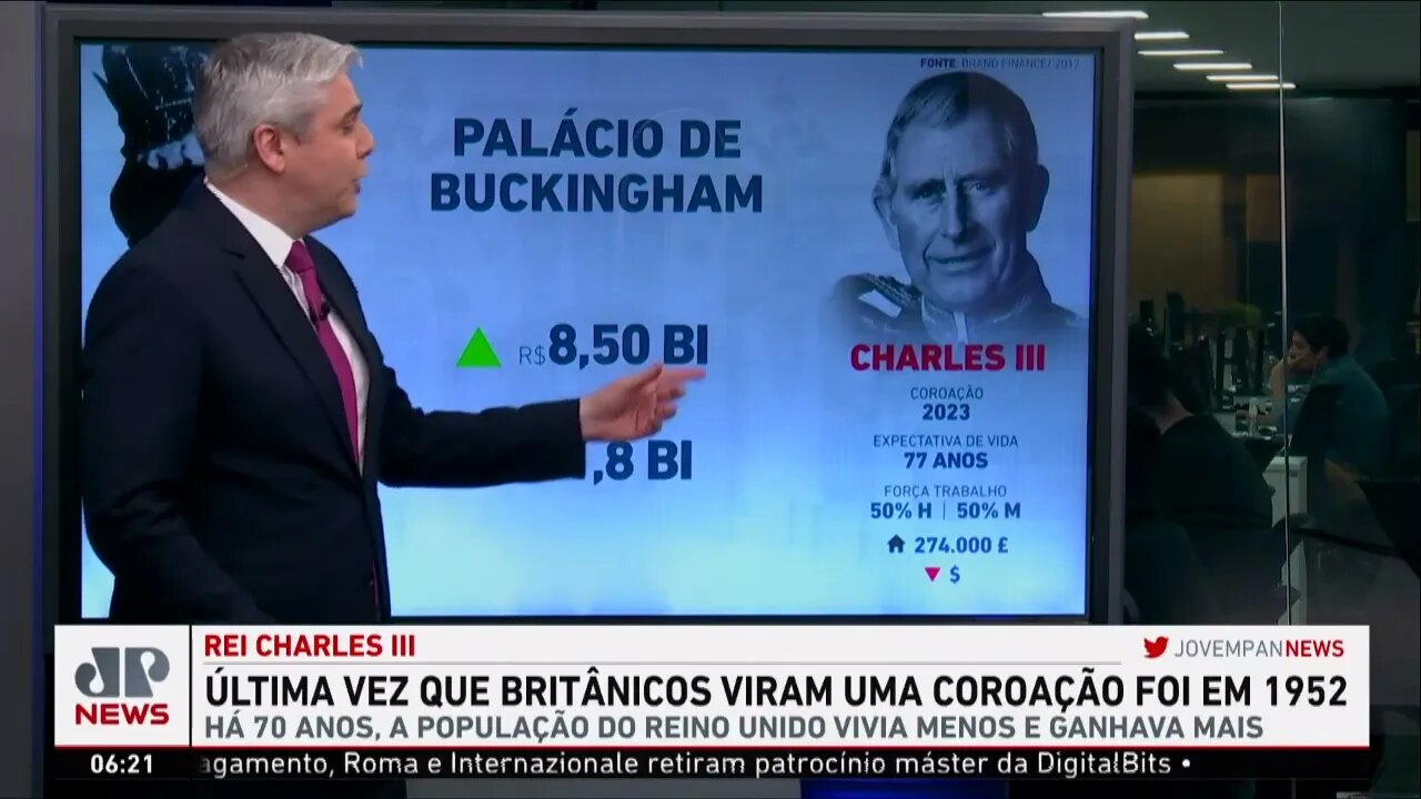 Coroação do rei Charles III receberá mais de 2 mil convidados no Reino Unido