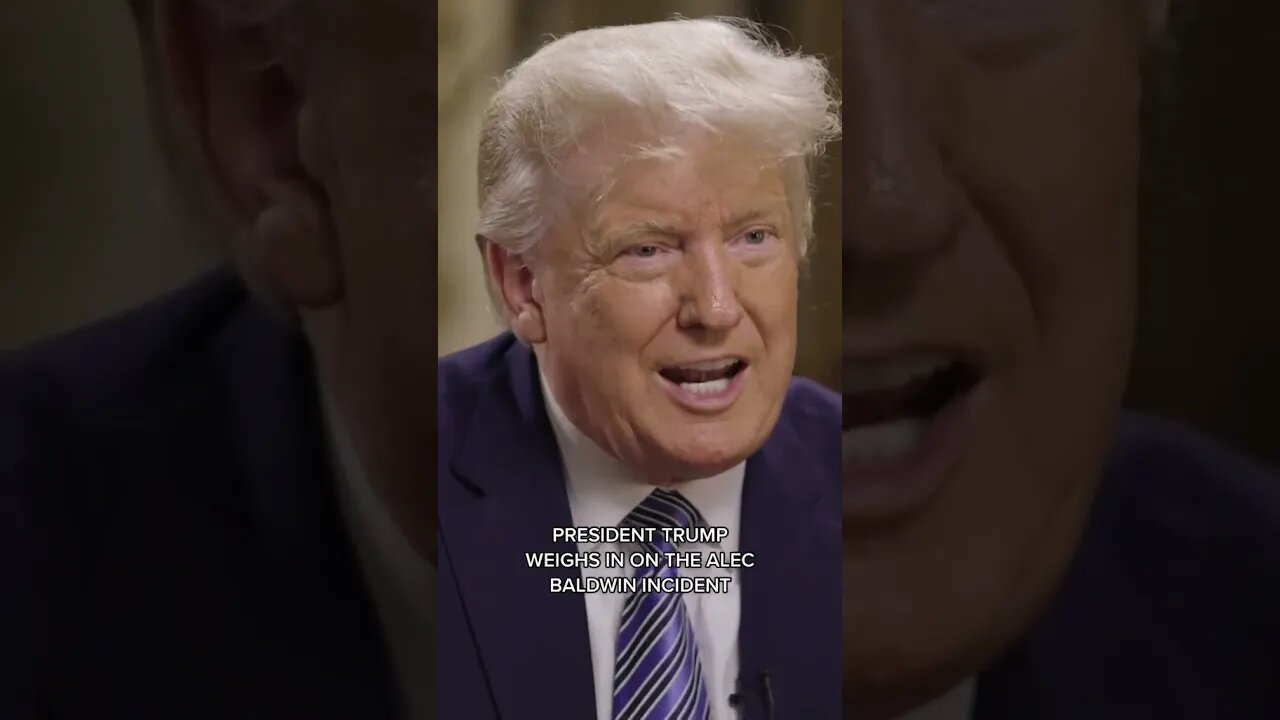 President Trump on Alec Baldwin