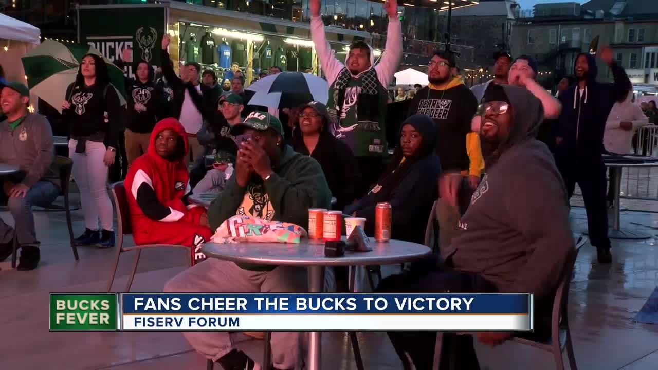 Bucks fans show out in full force