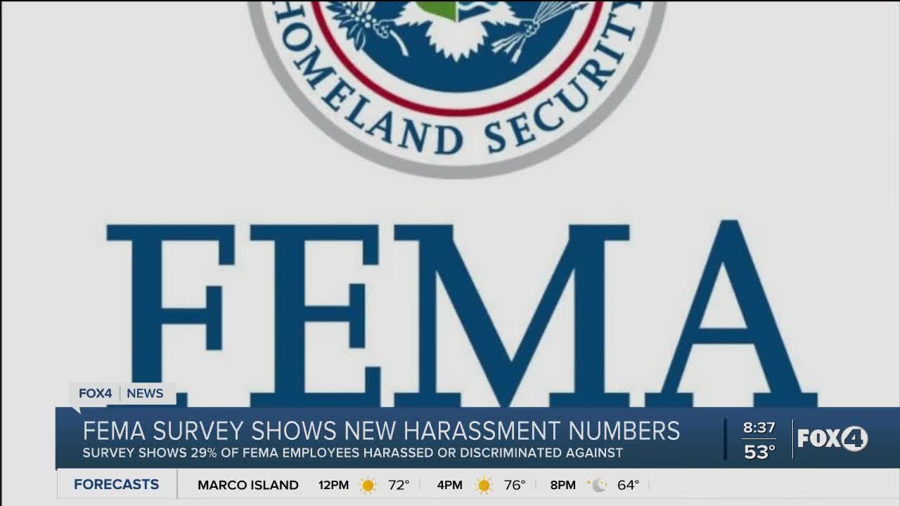 FEMA survey shows harassment increase in work