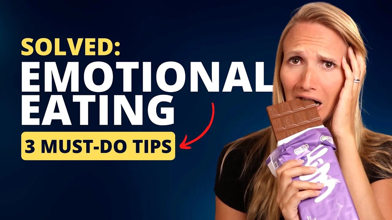 3 Must-Do Tips for EMOTIONAL EATING (SOLVED!) | Speaking from experience...