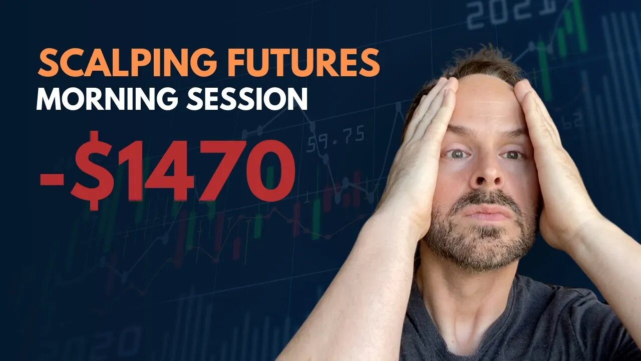 WATCH ME TRADE | -$1470 LOSS | DAY TRADING Nasdaq Futures Trading - Scalping Day Trading