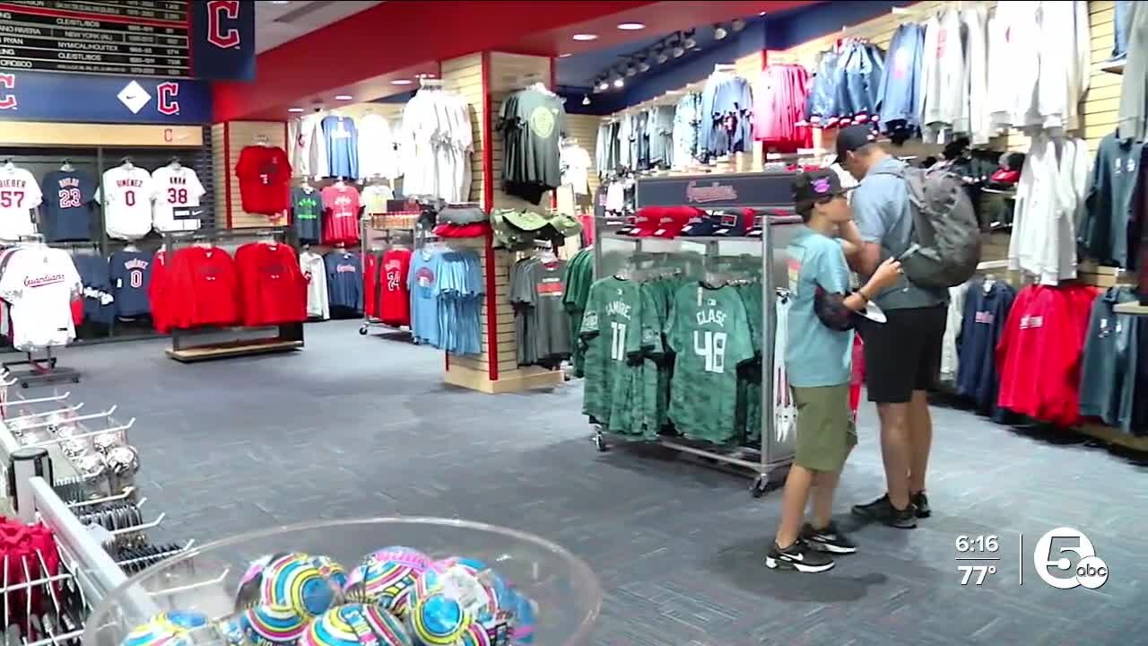 Progressive Field renovations forcing Guardians to close team shop