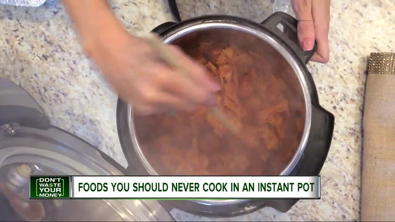 6 foods you should never cook in an Instant Pot