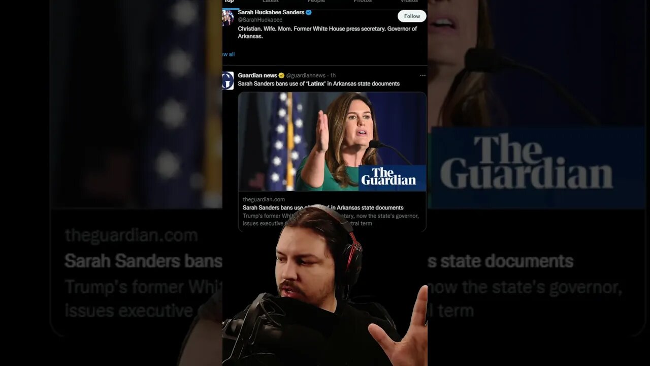 Sarah Huckabee Sanders BANS Latinx in Arkansas