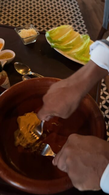 Caesar salad handmade dressing 😀