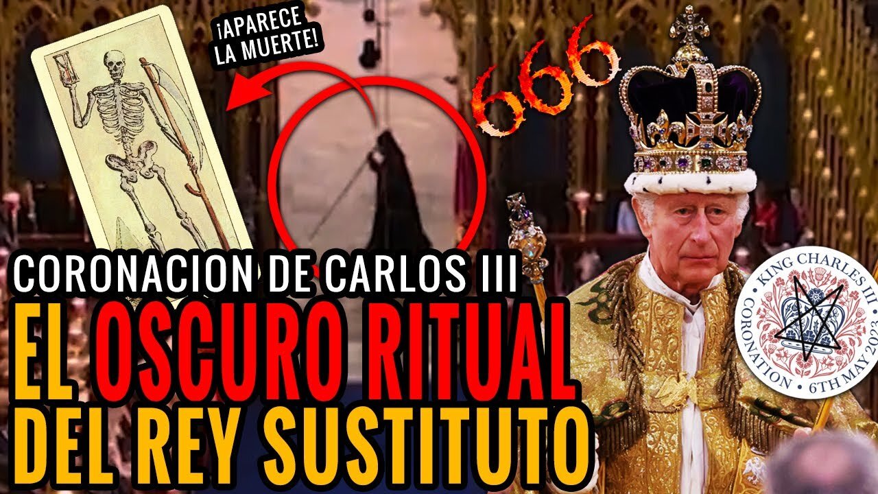 QUELLO CHE NESSUNO VI HA MOSTRATO DELL'INCORONAZIONE DI RE CARLO III RITUALI SUMERI,MORTE E IL 666 ANALISI COMPLETA Re Carlo III d'Inghilterra fu incoronato RE dopo la morte della Regina Elisabetta a 96 anni il 6 maggio 2023 a 74 anni