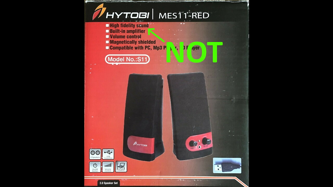 Awful speakers, or just a defective pair? | HYTOBI MES11-RED