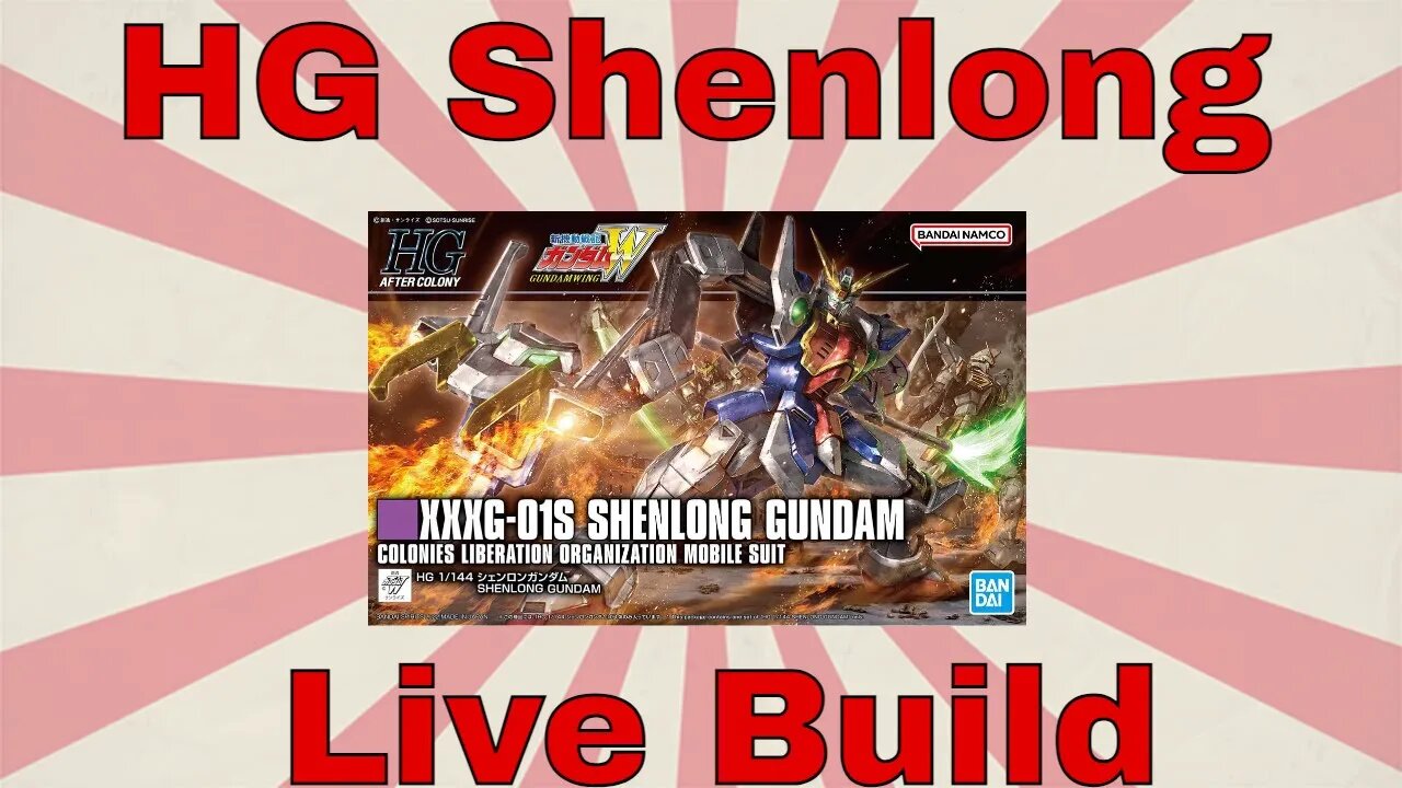 HG Shenlong Gundam Wing Kit Full Build Stream