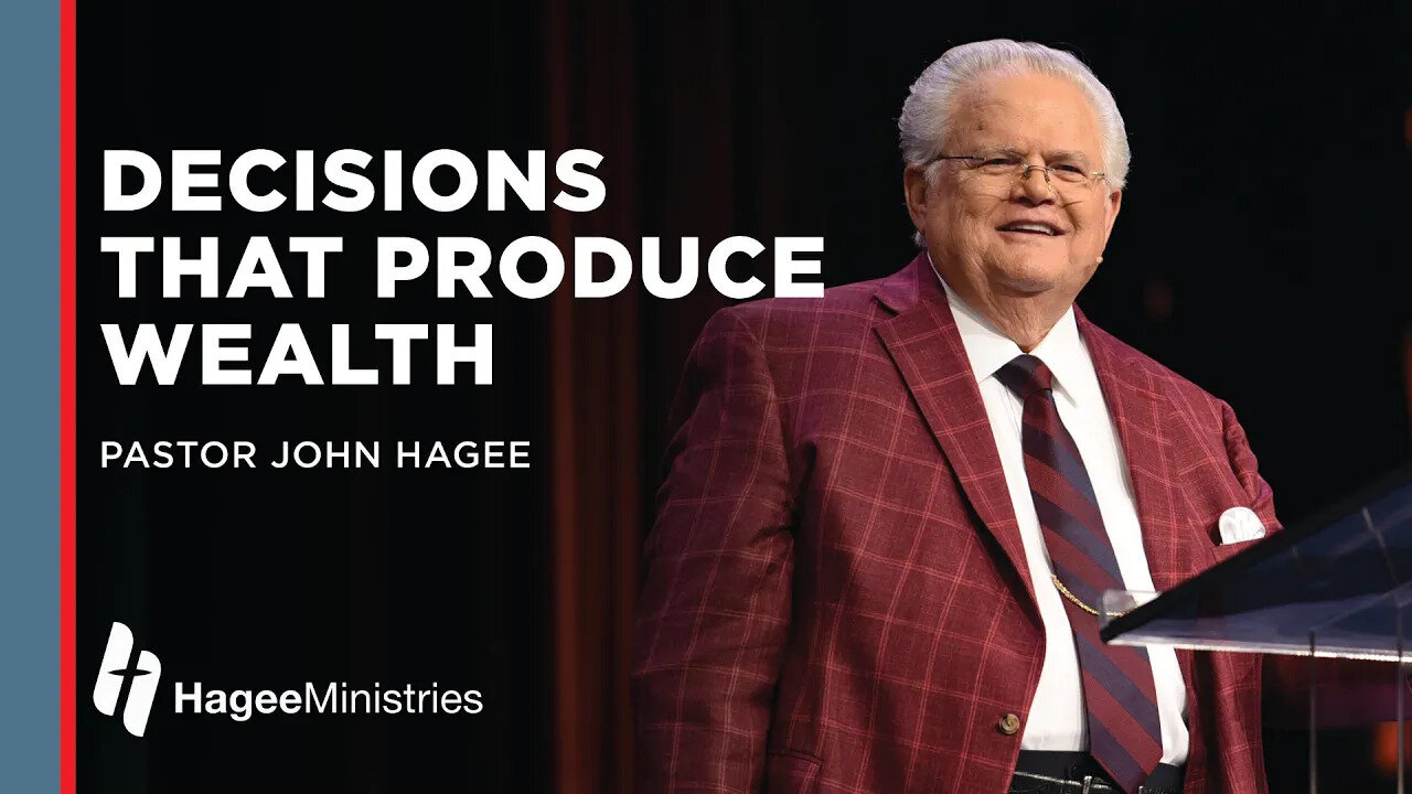 Pastor John Hagee: "Decisions that Produce Wealth"