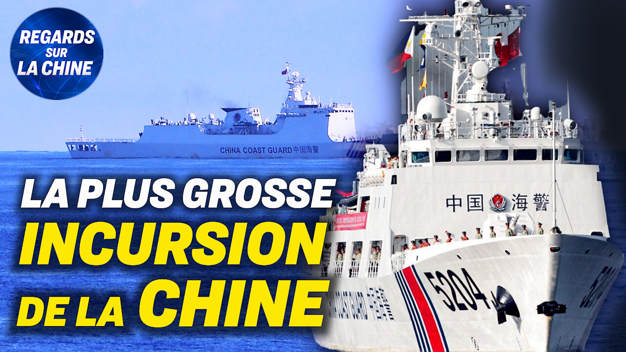 Plus de 280 navires chinois dans les eaux philippines ; Décès inexplicable d'un étudiant chinois