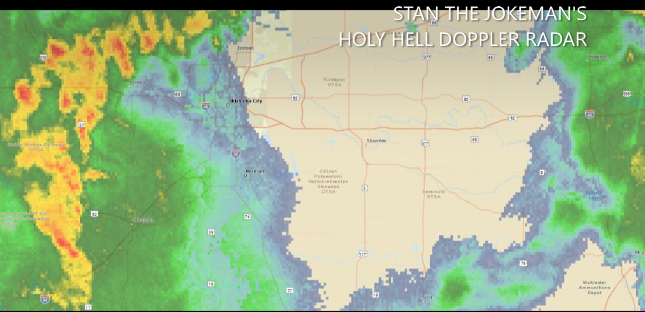 BREAKING WEATHER BULLETIN from Stan the Jokeman's Holy Hell Doppler Radar