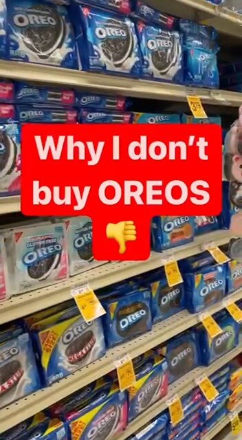 Why i dont buy Oreos?