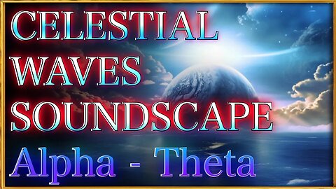 9 - 4 Hz CELESTIAL WAVES MEDITATION - Read description before use. 🌊🐚🌅