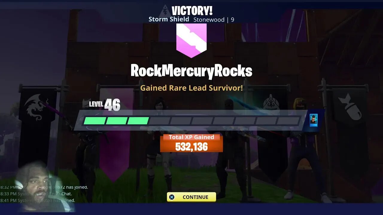 Fortnite with Rock Mercury