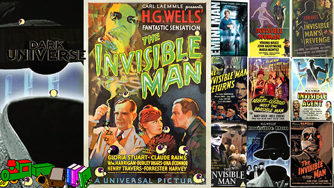The Invisible Man 1930's - 1980's (Dark Universe Origins)
