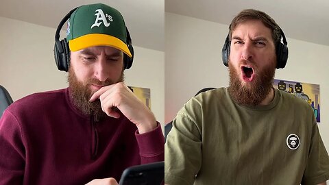 Reacting To Music On Camera VS Off Camera