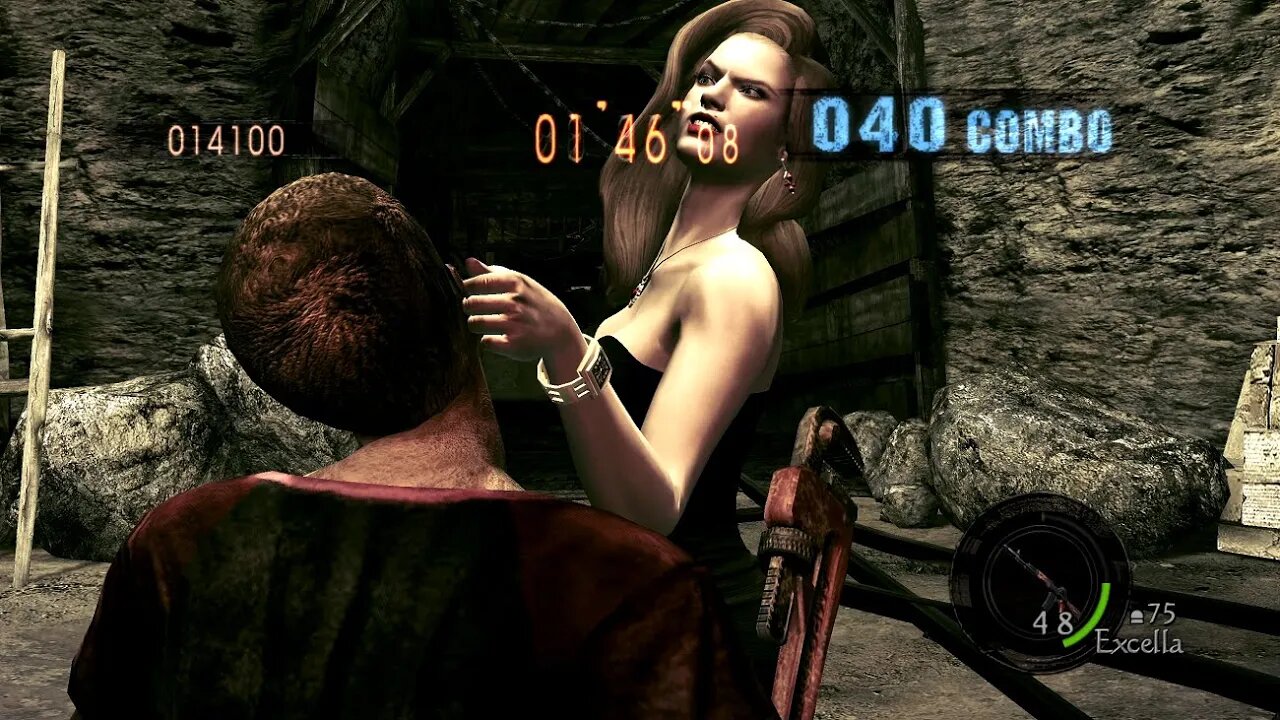 Resident Evil 5 Excella Gionne - Mercenaries - The Mines