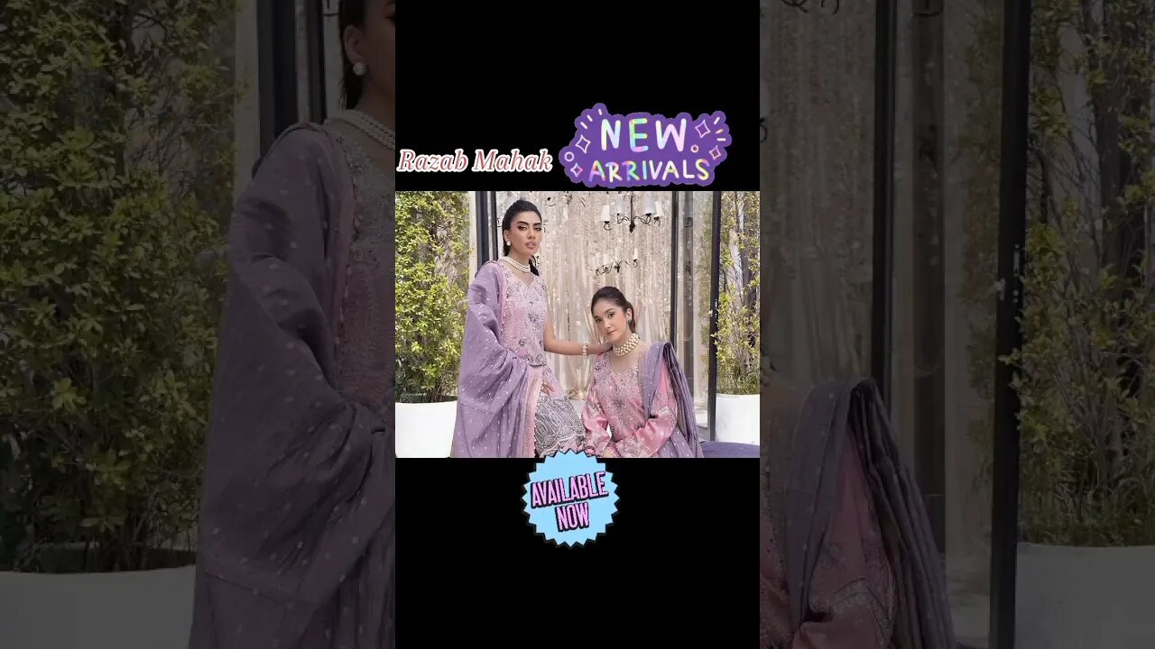 Razab Mahak masoori is available now in store and online for order 0325-7296533 #unstitched #razab